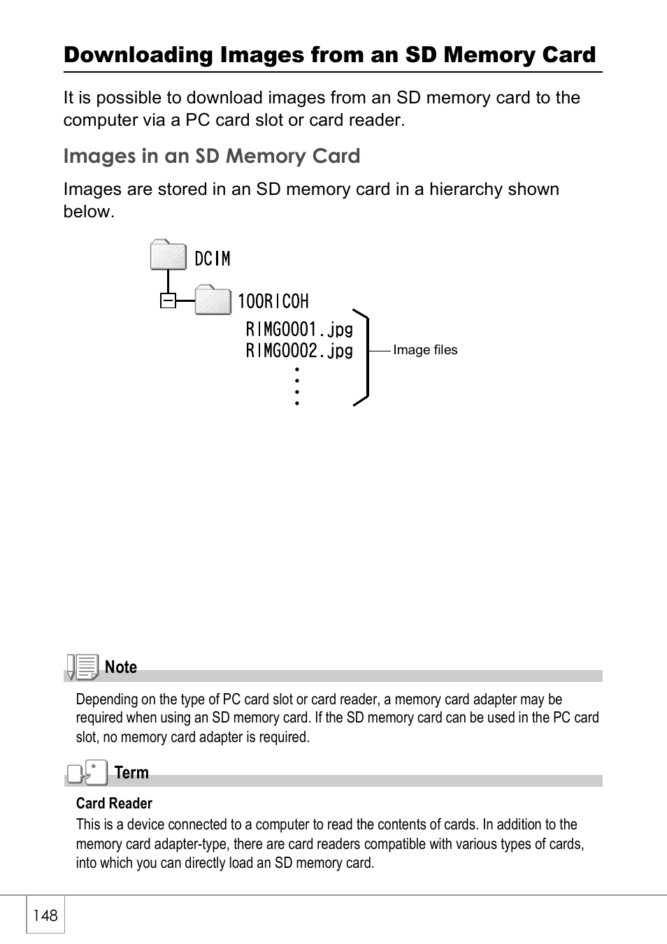 Ricoh Caplio R40 User Manual | Page 150 / 185