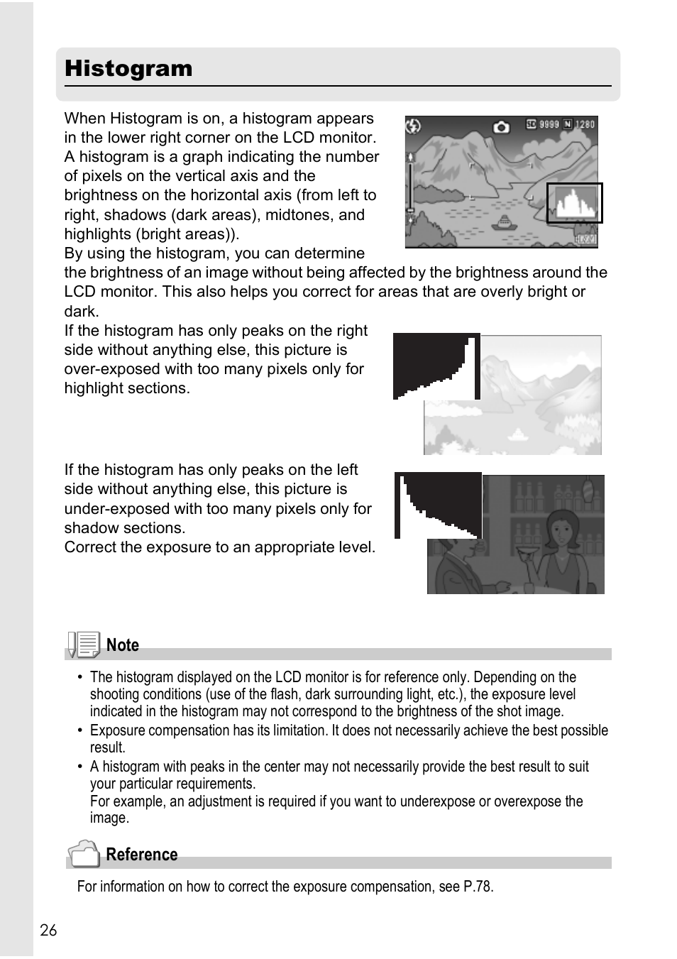Histogram | Ricoh Caplio R40 User Manual | Page 28 / 185