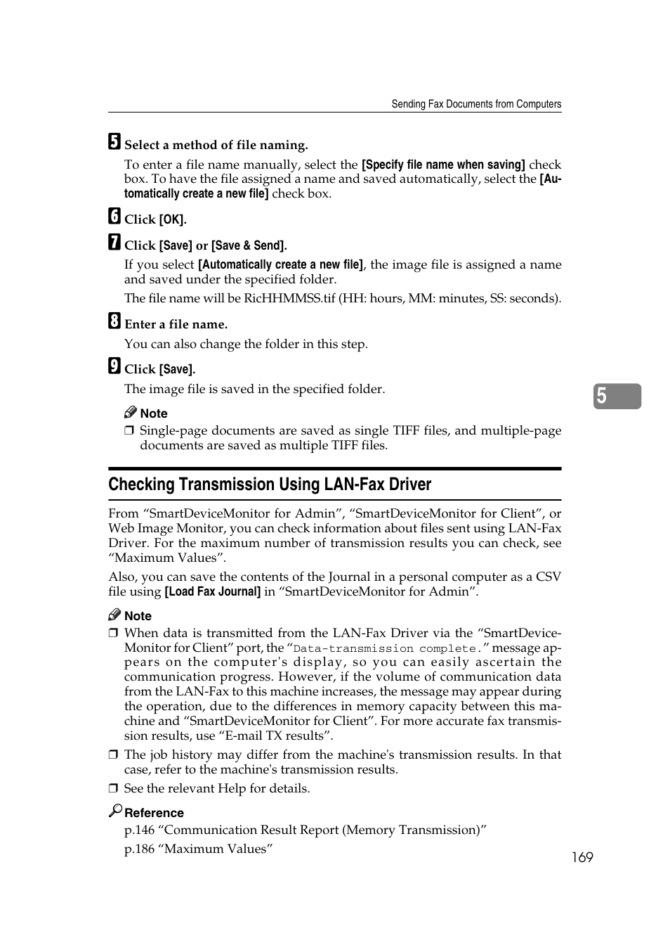 Checking transmission using lan-fax driver | Ricoh 2000 User Manual | Page 179 / 204