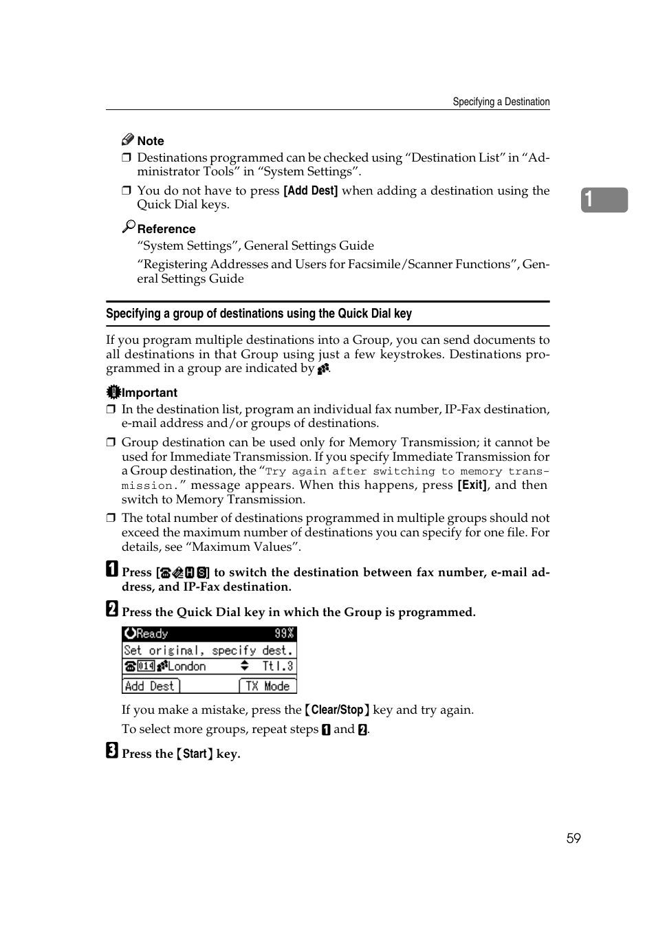 Ricoh 2000 User Manual | Page 69 / 204