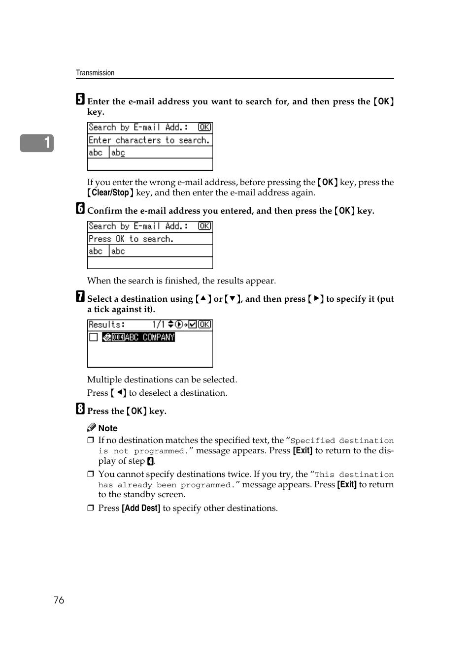 Ricoh 2000 User Manual | Page 86 / 204