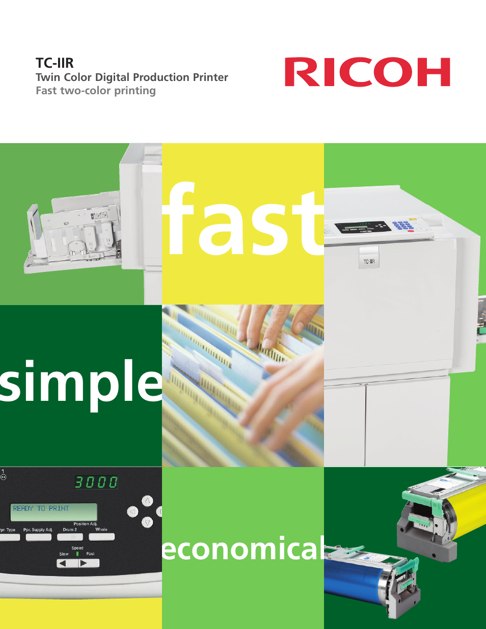 Ricoh TC-IIR User Manual | 2 pages
