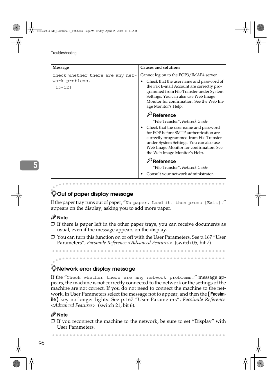 Ricoh 3030 User Manual | Page 104 / 116