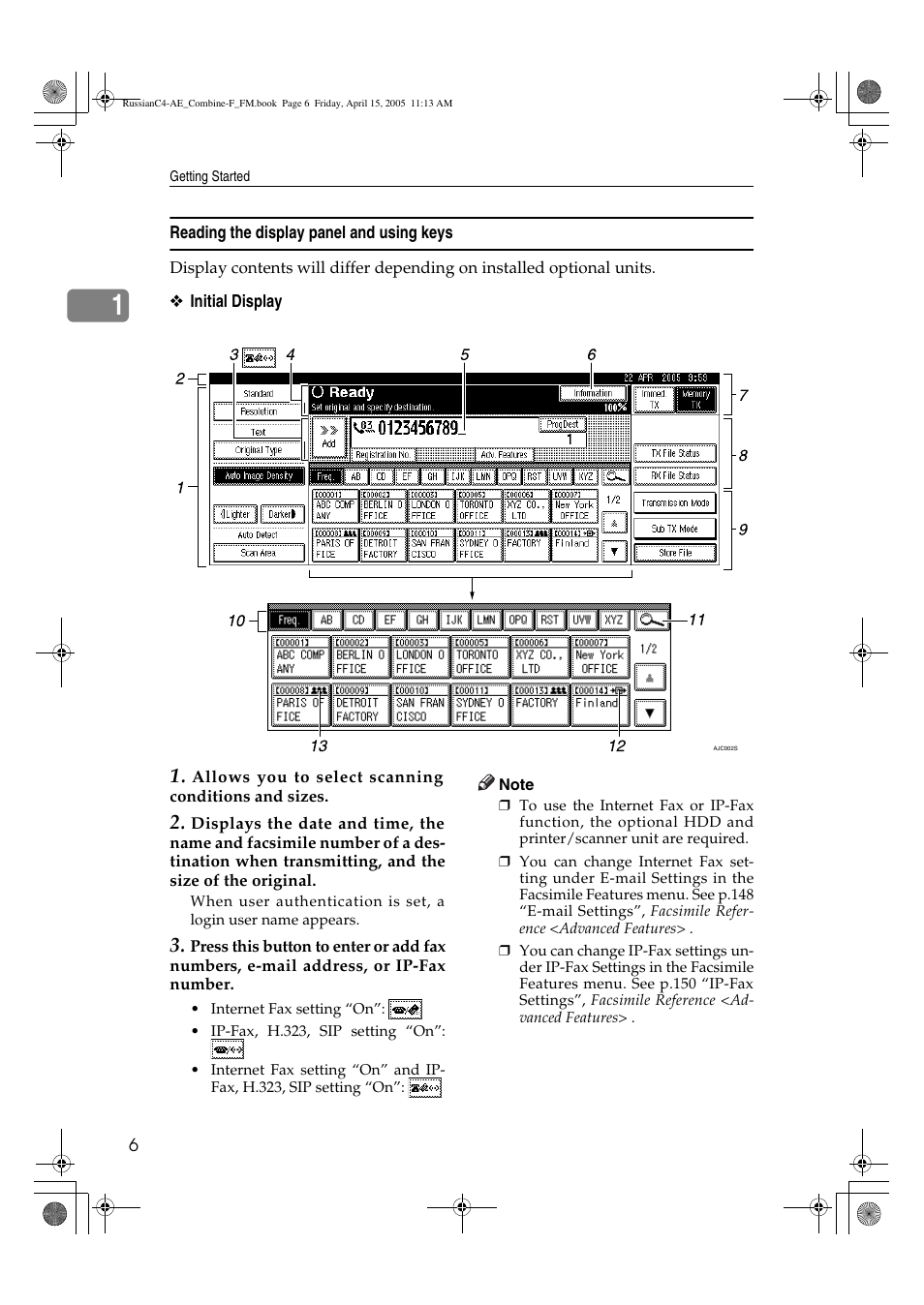 Ricoh 3030 User Manual | Page 14 / 116