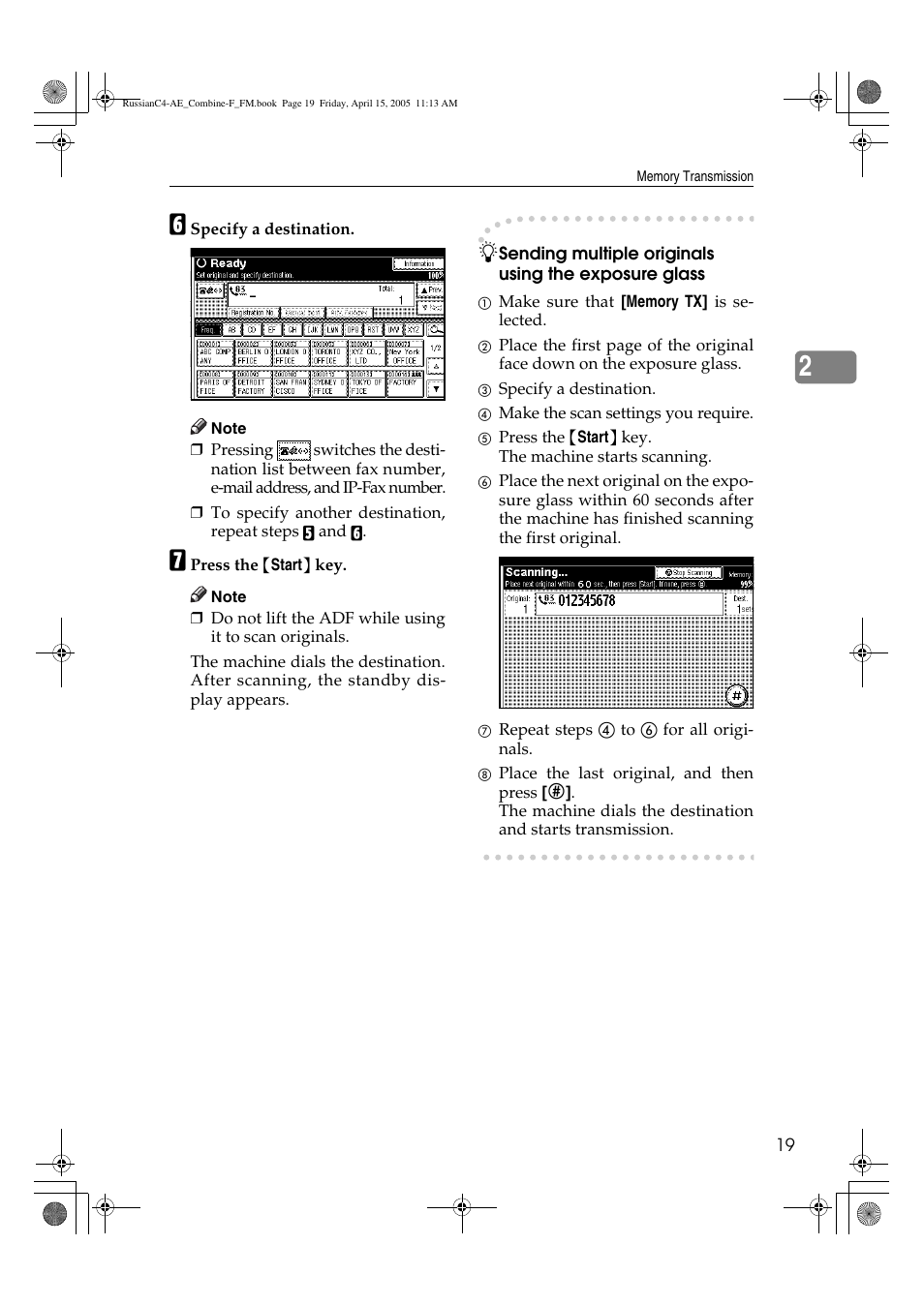 Ricoh 3030 User Manual | Page 27 / 116