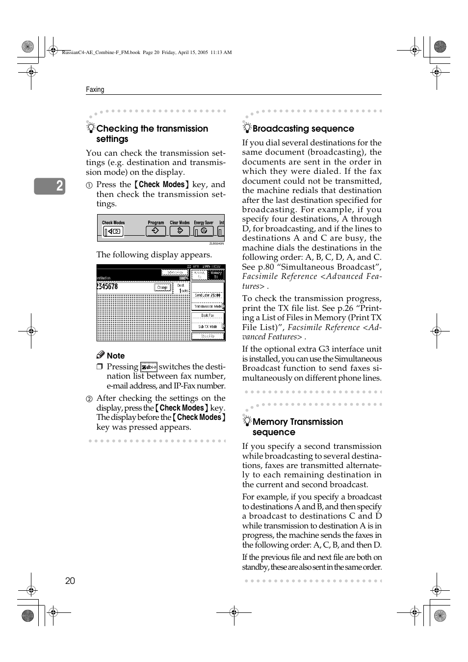 Ricoh 3030 User Manual | Page 28 / 116