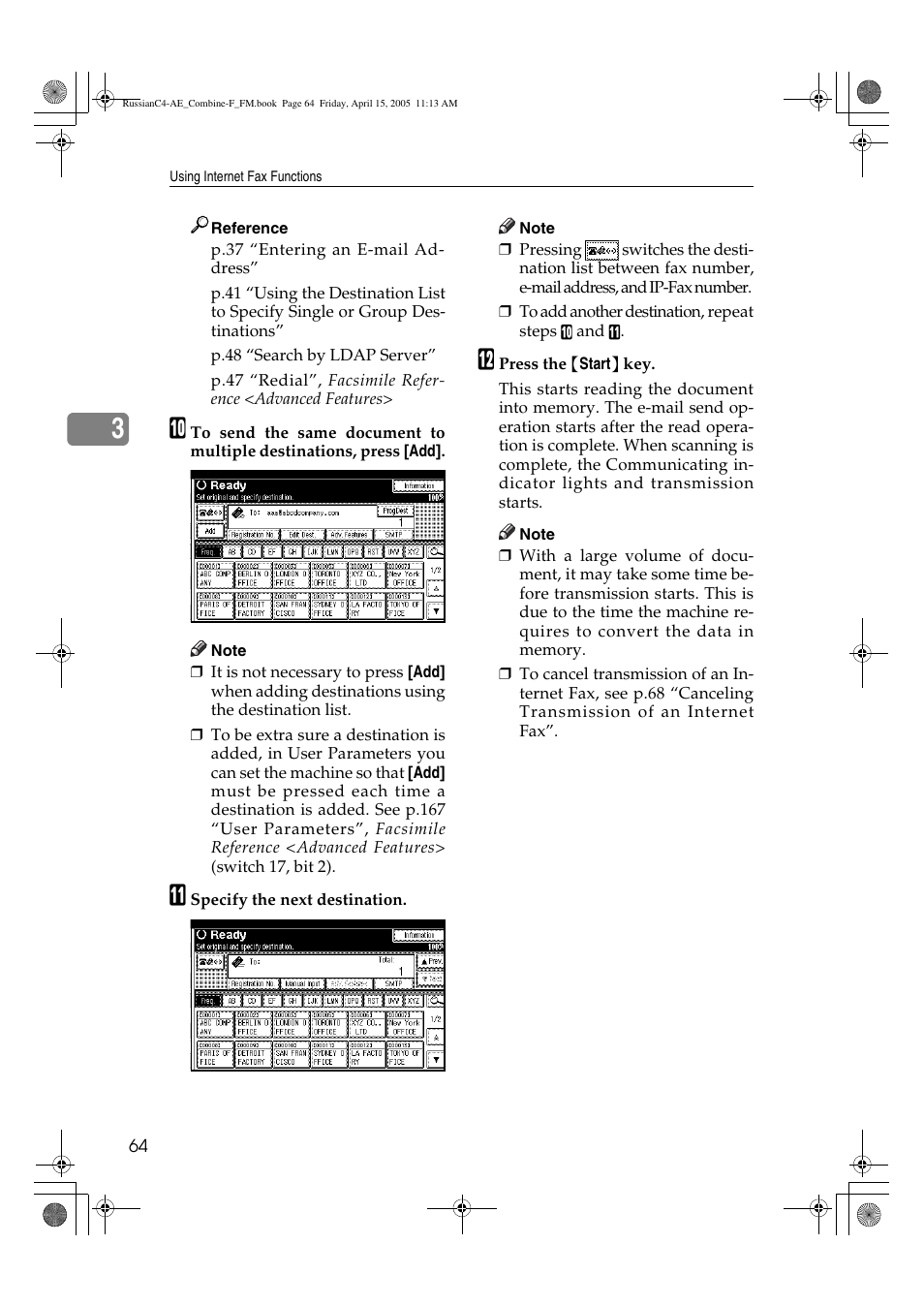 Ricoh 3030 User Manual | Page 72 / 116