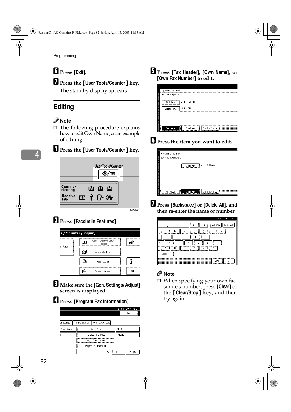 Ricoh 3030 User Manual | Page 90 / 116