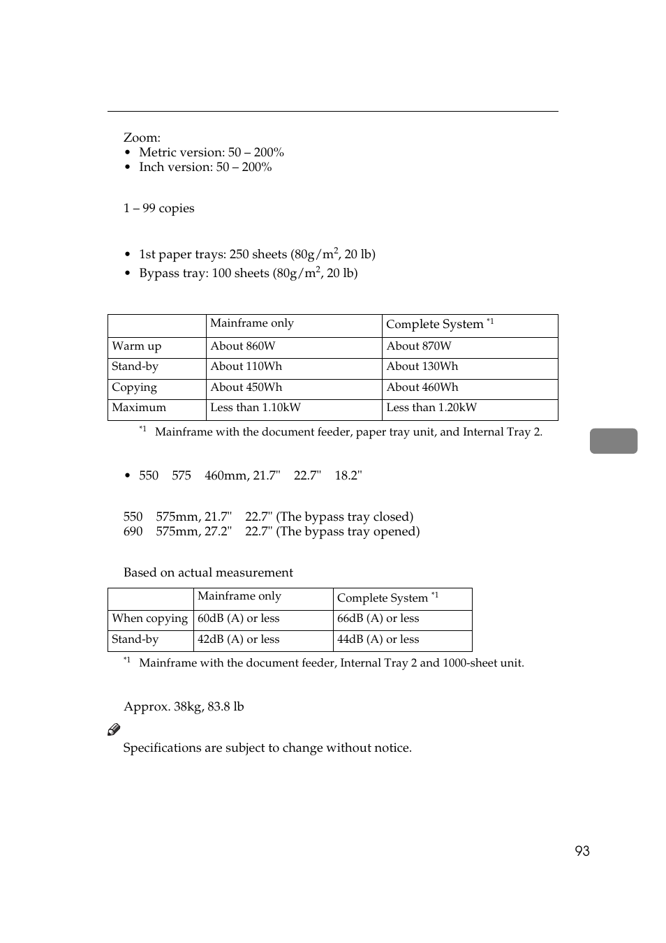 Ricoh Aficio Copy Machine 180 User Manual | Page 110 / 595