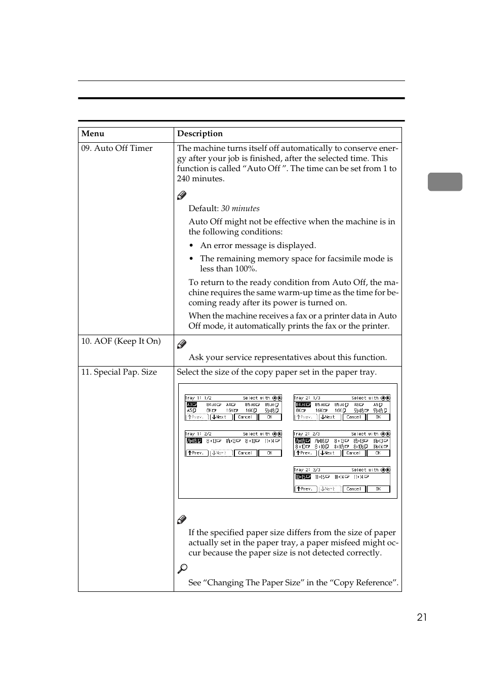 System settings | Ricoh Aficio Copy Machine 180 User Manual | Page 144 / 595