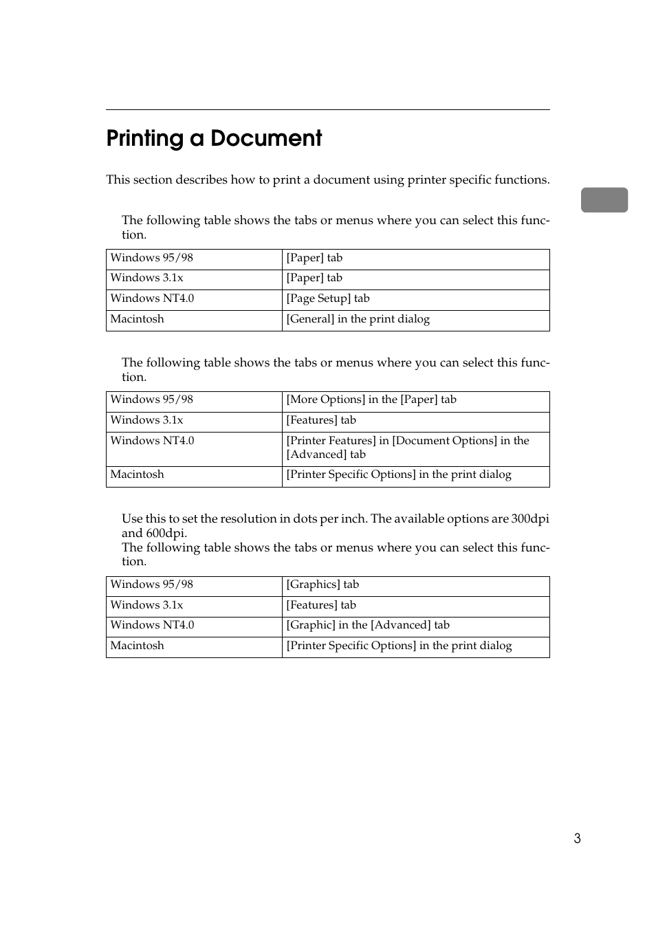 Printing a document, 1printing a document | Ricoh Aficio Copy Machine 180 User Manual | Page 335 / 595