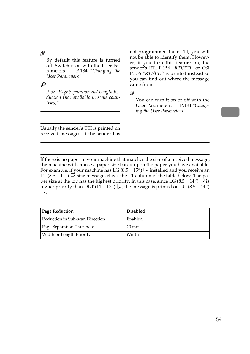 Tsi print, When there is no paper of the correct size | Ricoh Aficio Copy Machine 180 User Manual | Page 444 / 595