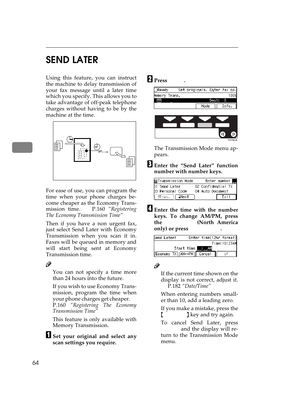 4send later | Ricoh Aficio Copy Machine 180 User Manual | Page 449 / 595