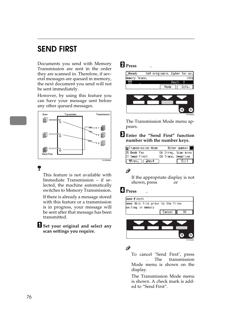 4send first | Ricoh Aficio Copy Machine 180 User Manual | Page 461 / 595