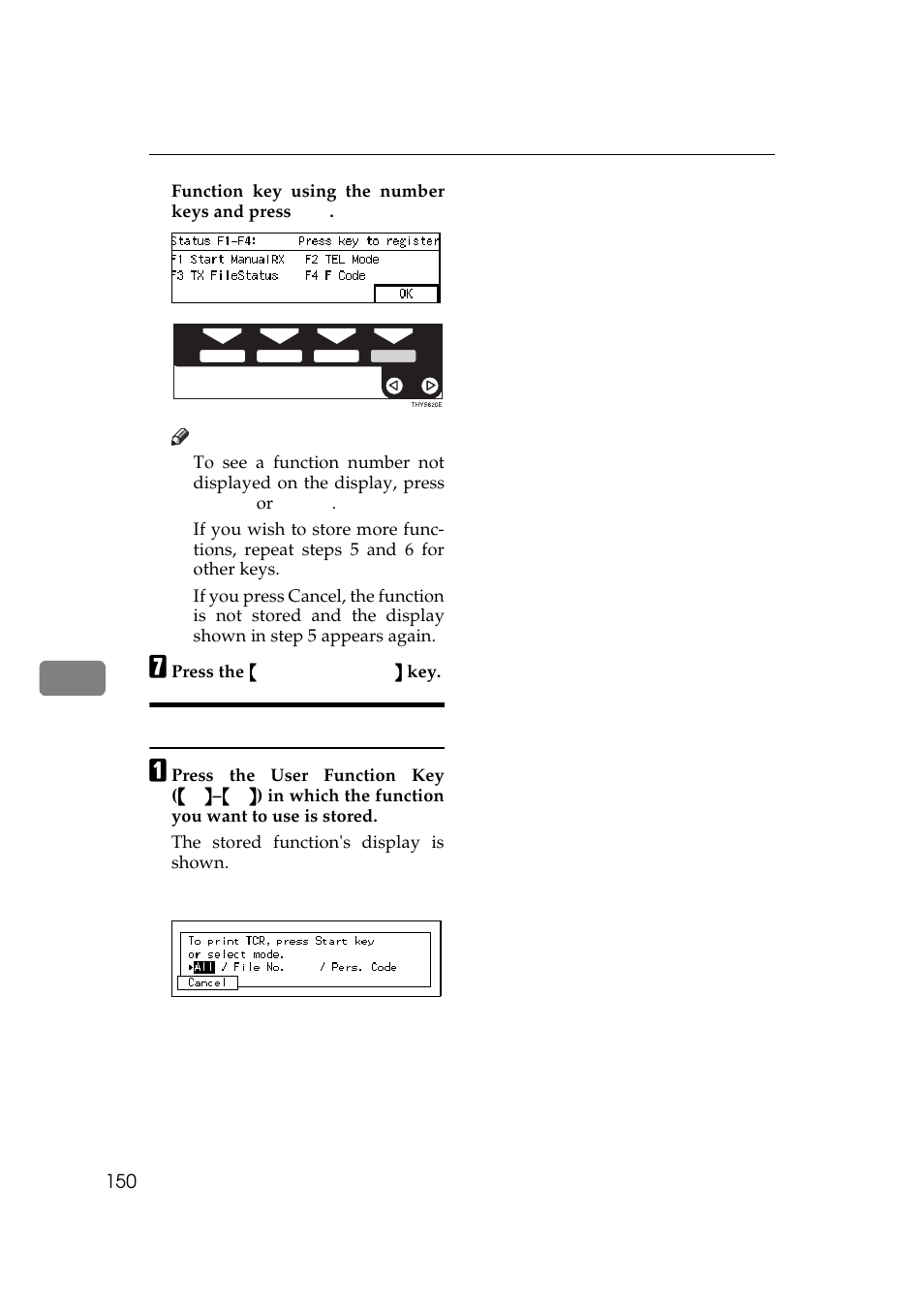 Using a user function | Ricoh Aficio Copy Machine 180 User Manual | Page 535 / 595