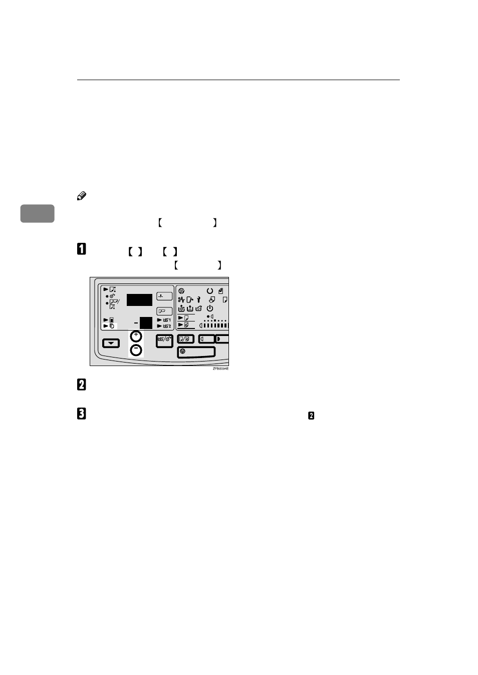 Making several copies of the same original, You can preset up to 99, Do not press the | A press the, When you press the, B proceed as usual for a copy, with sheet paper, 3making several copies of the same original | Ricoh FW770 User Manual | Page 42 / 92
