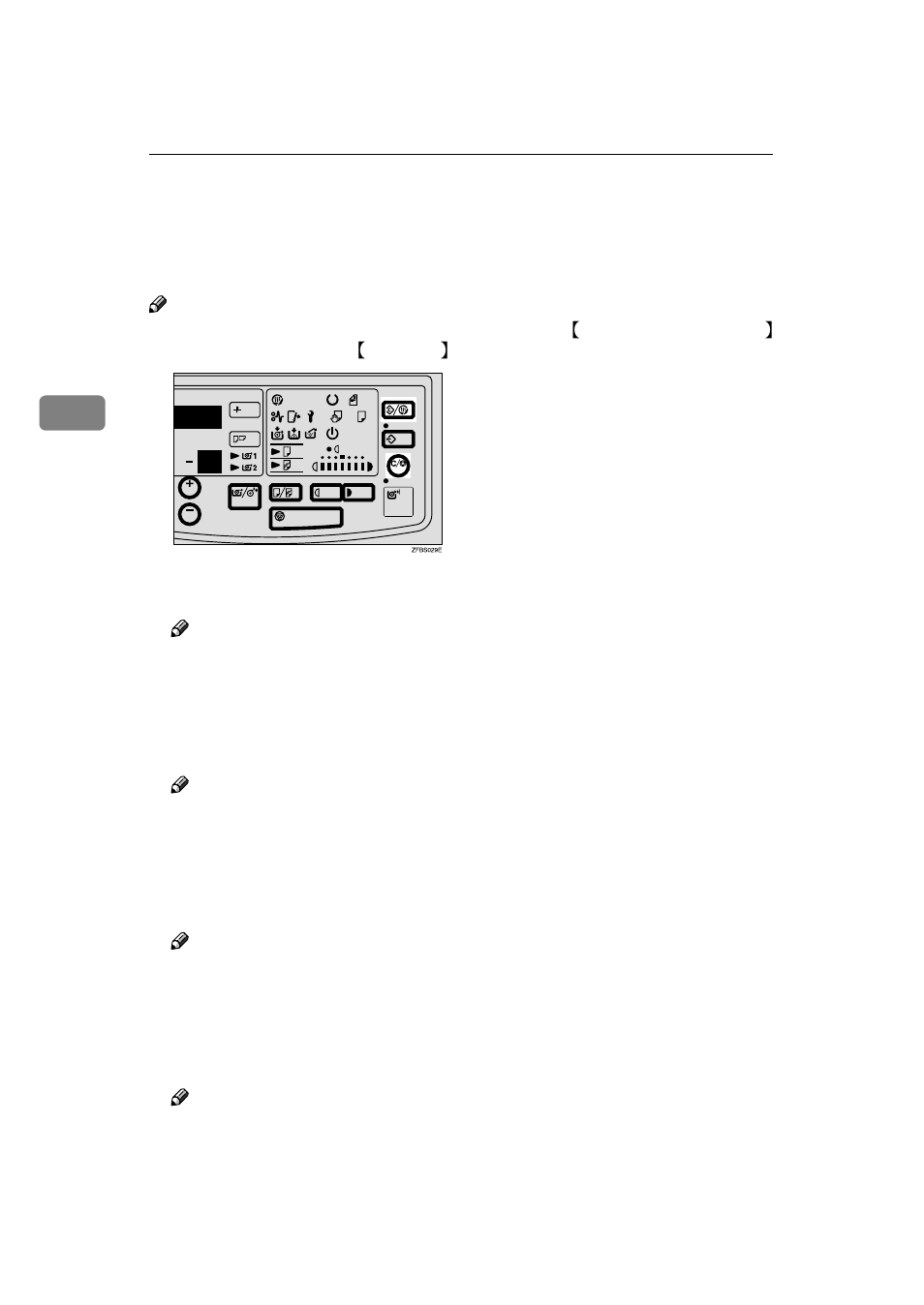 Settings you can change with user tools, For how to enter the user tools program, press the, Fusing temperature 1–normal(+01) | Default: 2, Fusing temperature 2–high (+02), Mode 5, 1: mode 6, 2: mode 7, 3: mode 8, Default: 0, Fusing temperature 3–low(+03), Mode 2, 1: mode 3, 2: mode 4, 3: mode 5, Default: 1 | Ricoh FW770 User Manual | Page 52 / 92