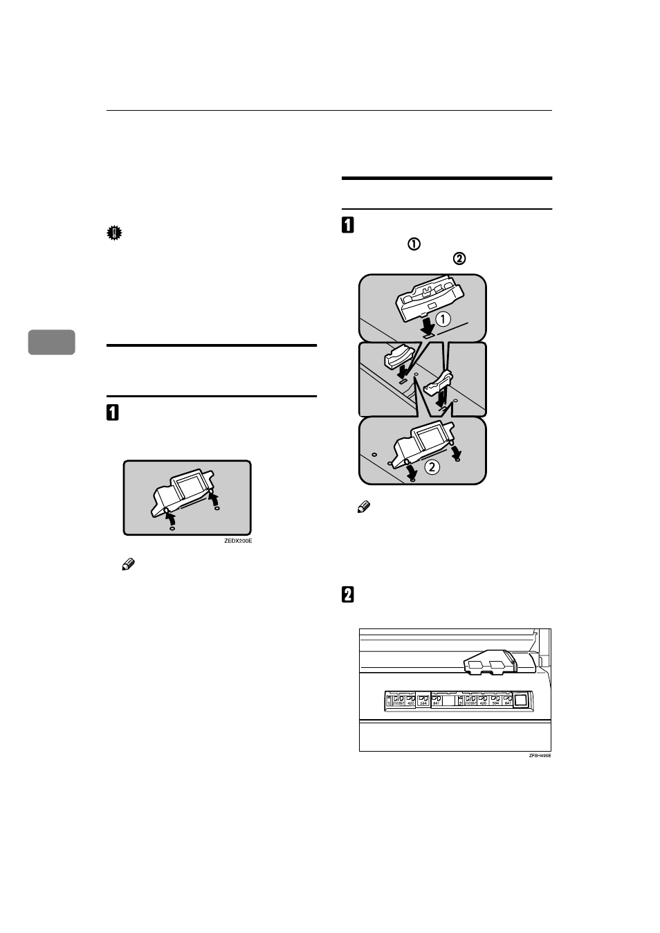 Changing the roll paper size, Removing the roll paper holder, Graphic | Setting the roll paper holder, Make sure the protrusions are firmly in the hole, B match the paper size in the windows, 4changing the roll paper size | Ricoh FW770 User Manual | Page 64 / 92