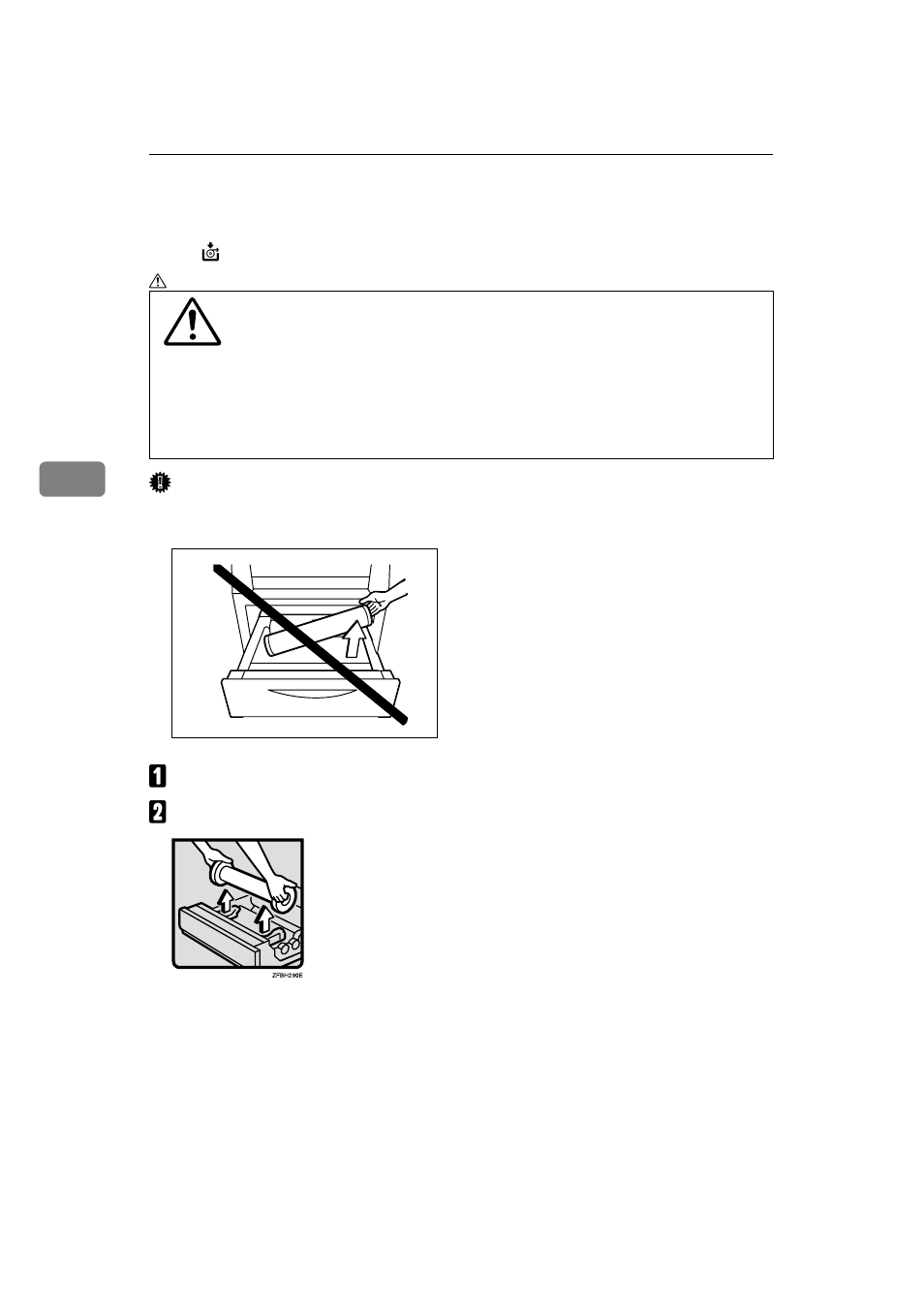 Loading a roll of paper, Table, Table body | Table row, A pull out the roll feeder, 4loading a roll of paper | Ricoh FW770 User Manual | Page 66 / 92