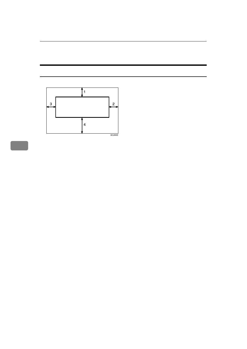 Access to machine, Graphic, Rear: more than 60cm, 23.7 | Right: more than 60cm, 23.7, Left: more than 60cm, 23.7, Front: more than 100cm, 40.0 | Ricoh FW770 User Manual | Page 88 / 92