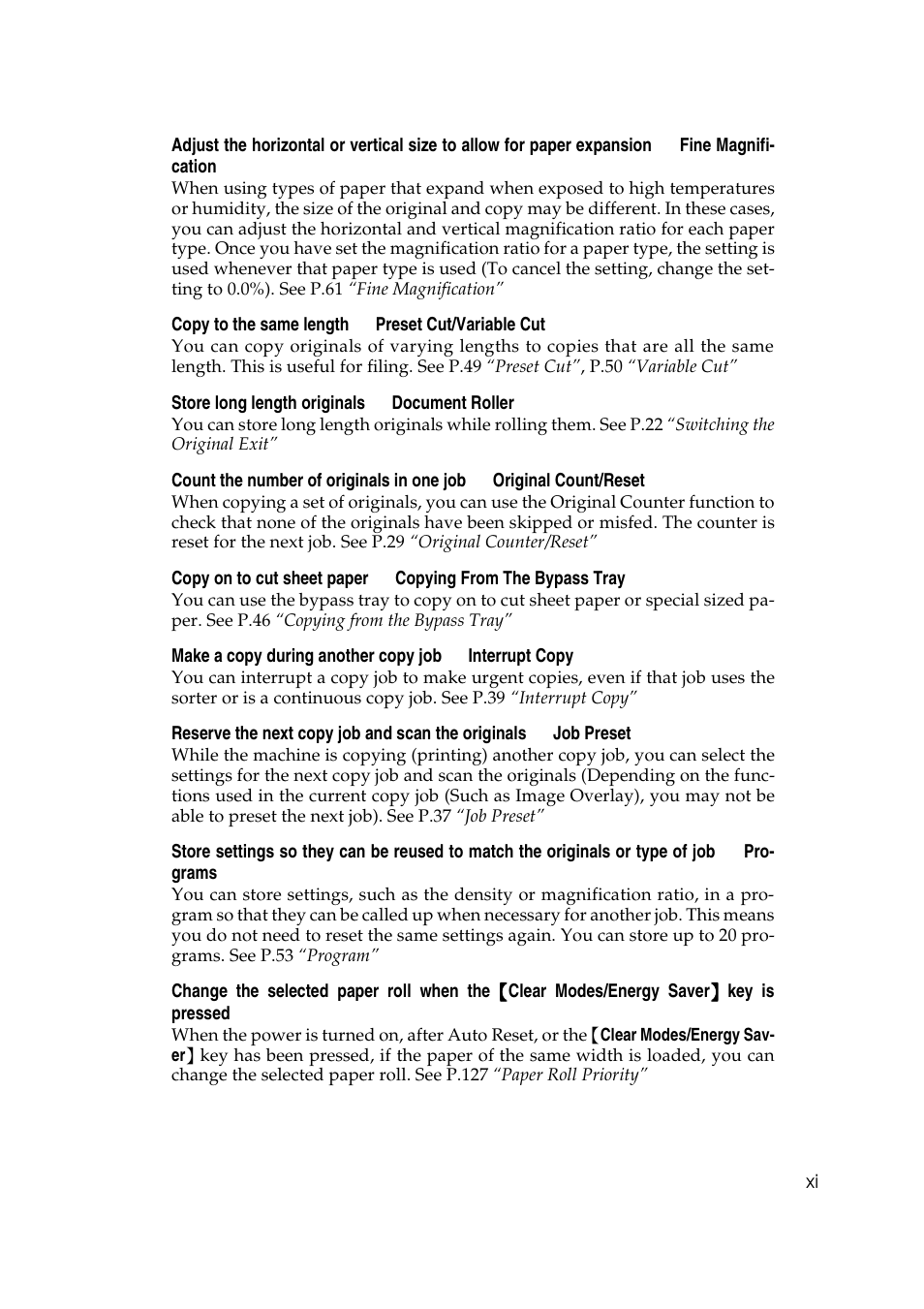 Ricoh Aficio 470W User Manual | Page 15 / 184