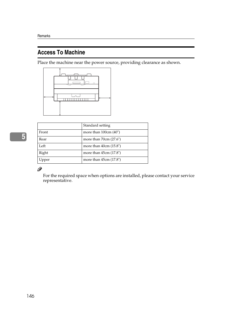 Access to machine | Ricoh Aficio 470W User Manual | Page 166 / 184