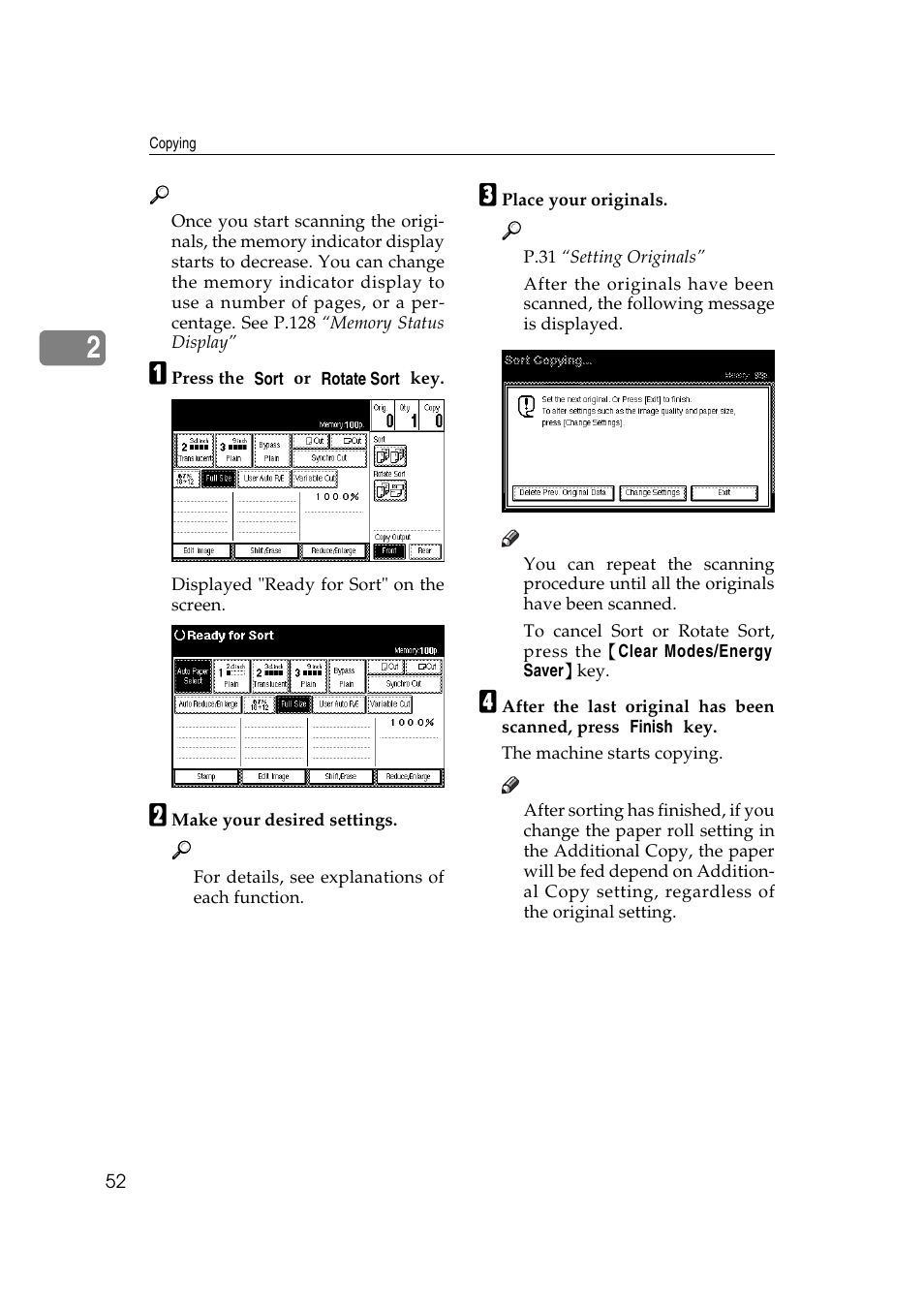 Ricoh Aficio 470W User Manual | Page 72 / 184