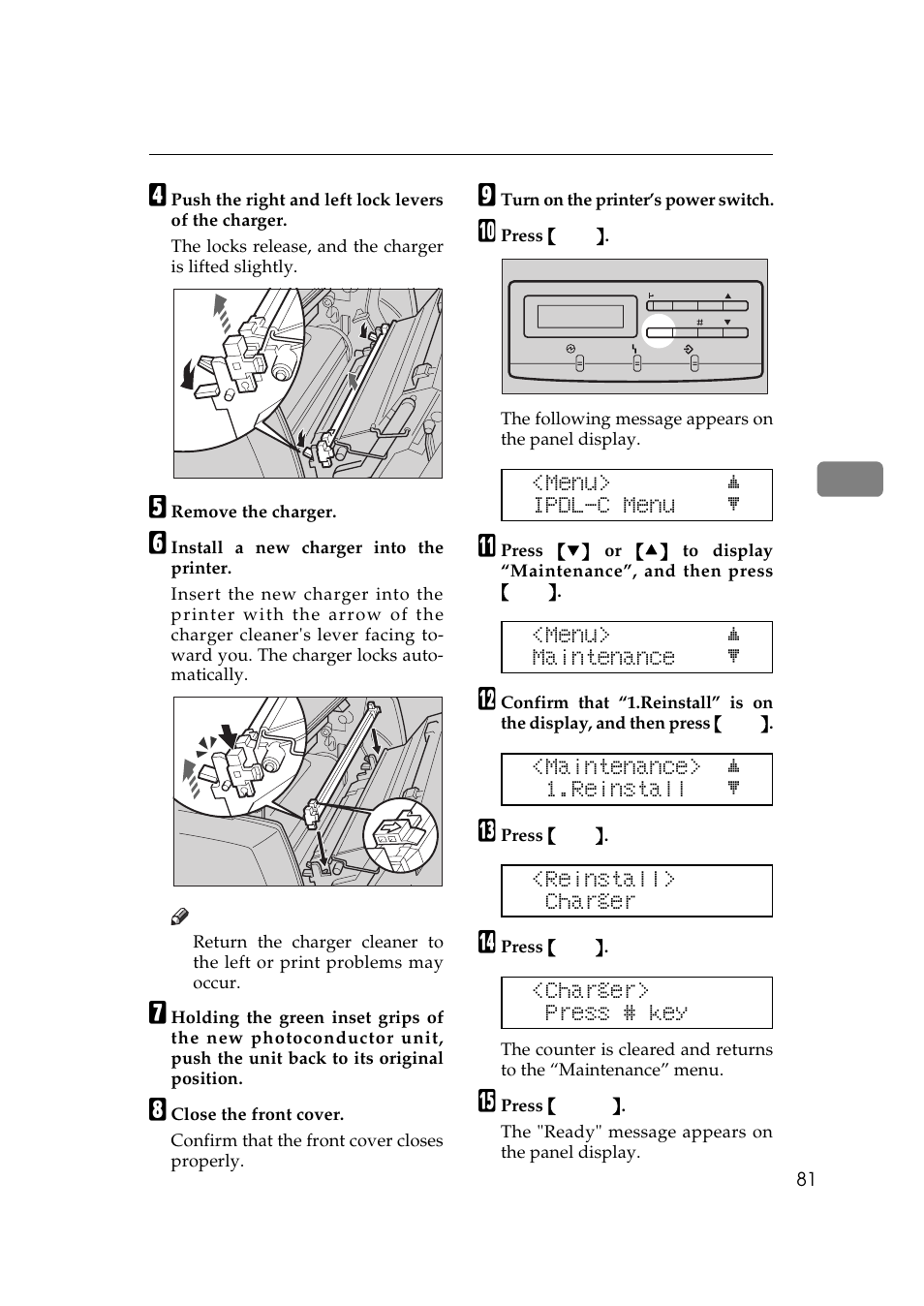 Ricoh AP306 User Manual | Page 93 / 144
