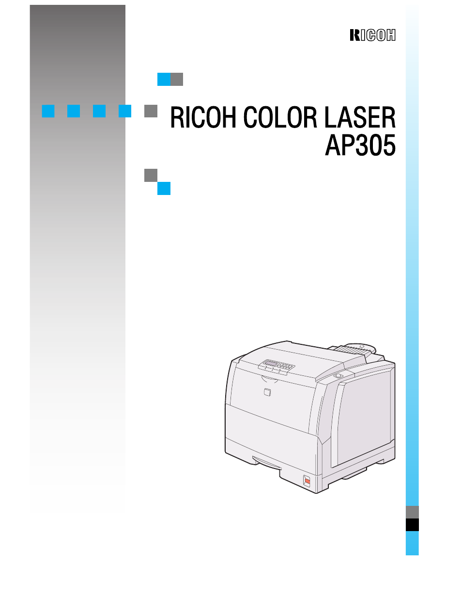 Ricoh AP305 User Manual | 156 pages