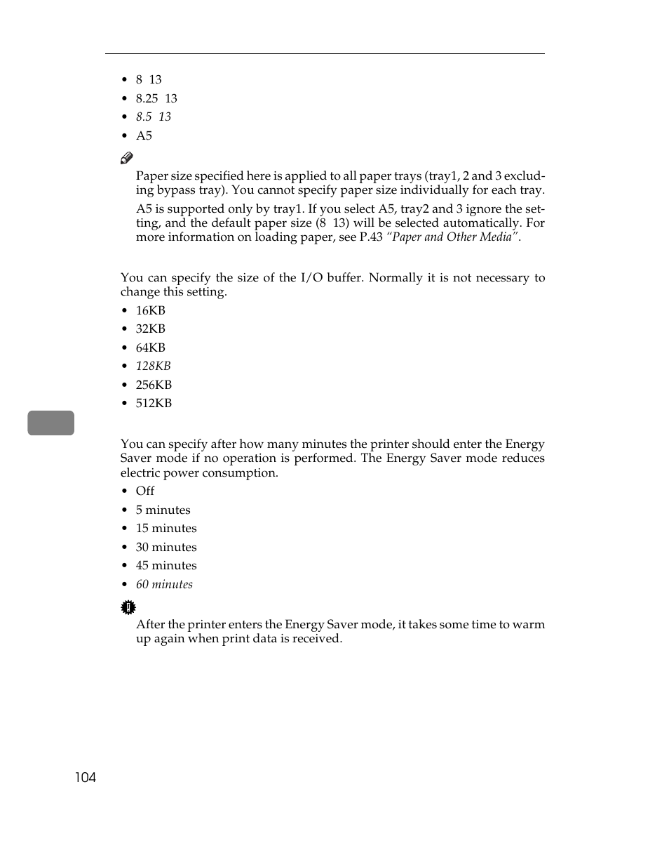 Ricoh AP305 User Manual | Page 134 / 156