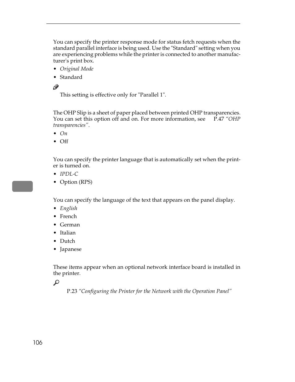 Ricoh AP305 User Manual | Page 136 / 156