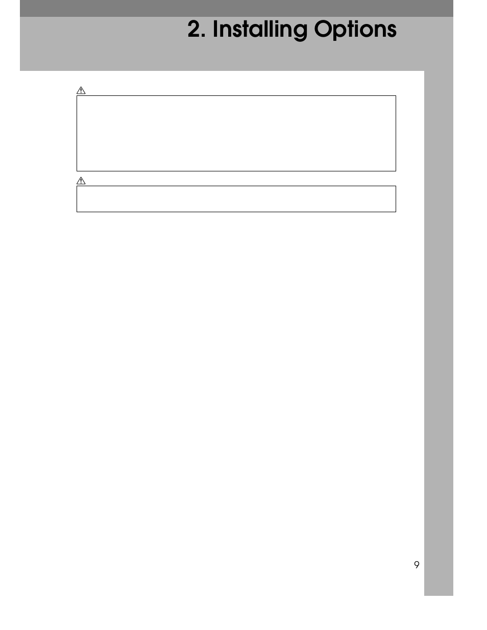 Installing options | Ricoh AP305 User Manual | Page 39 / 156