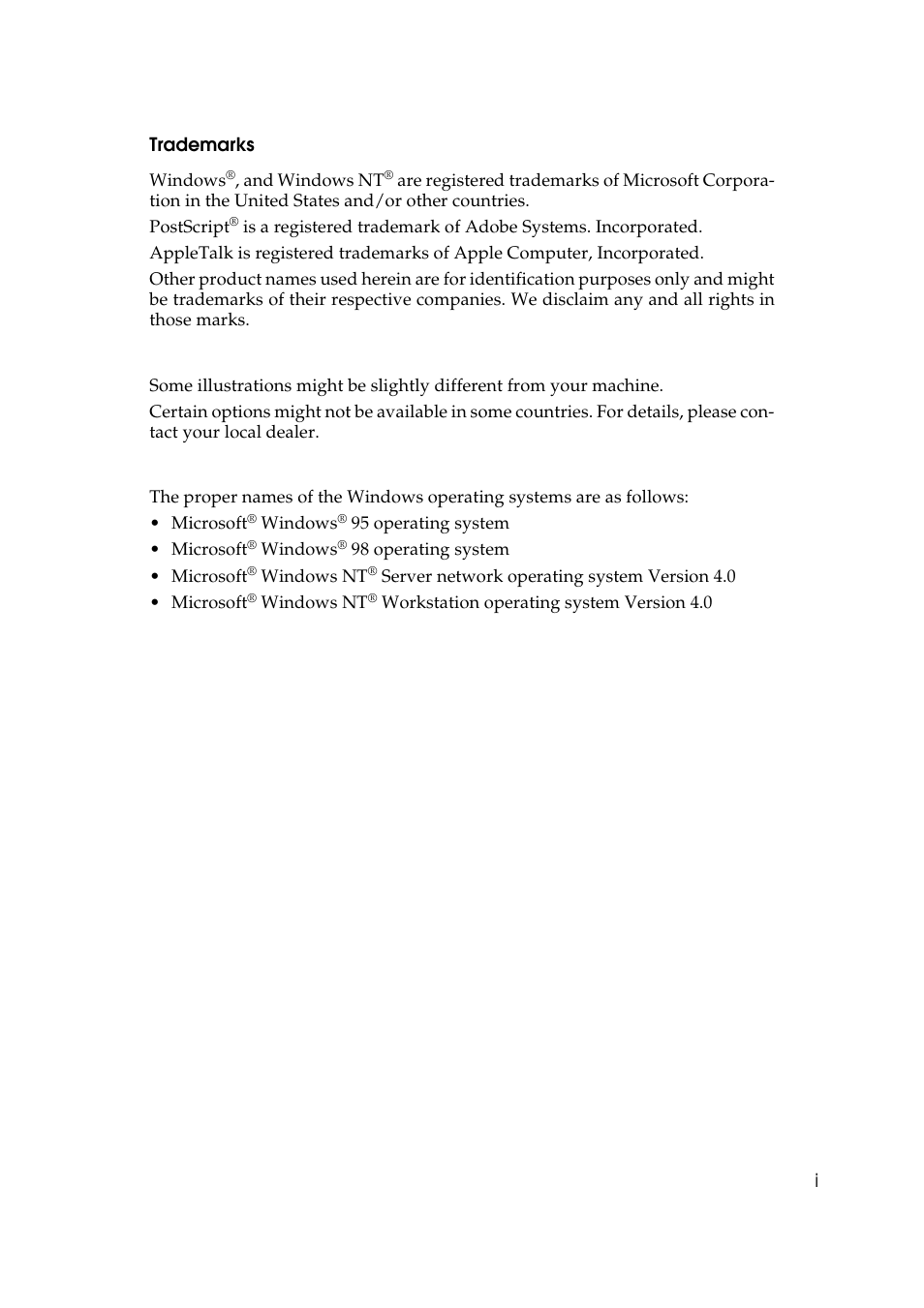 Ricoh AP505 User Manual | Page 9 / 80