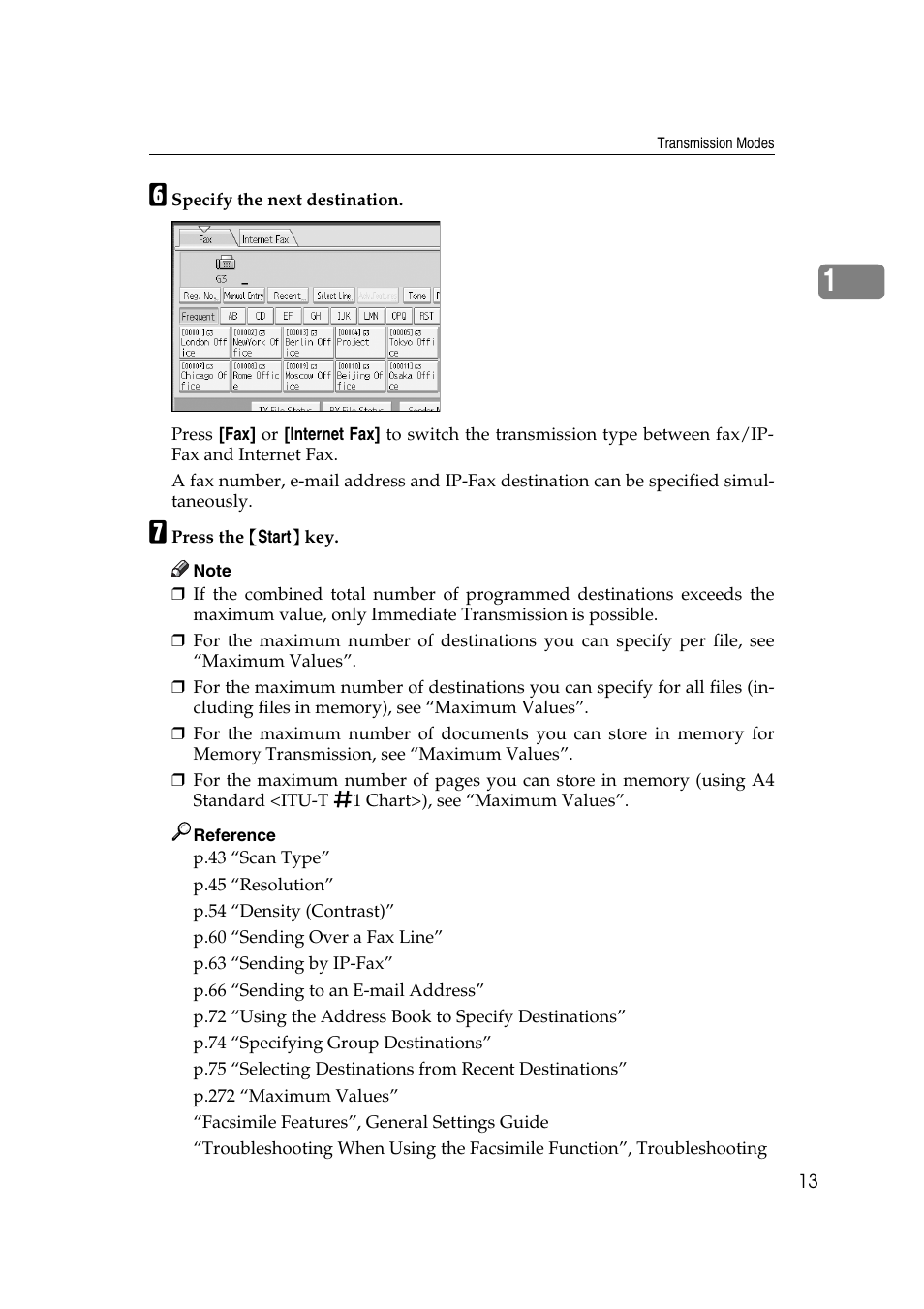 Ricoh 7500 User Manual | Page 23 / 292