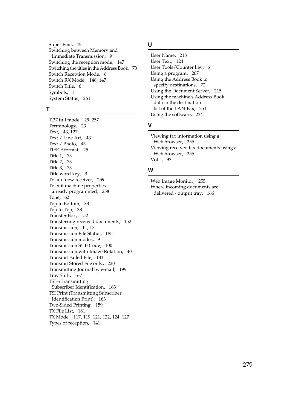 Ricoh 7500 User Manual | Page 289 / 292