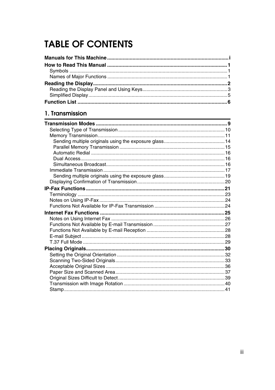 Ricoh 7500 User Manual | Page 5 / 292