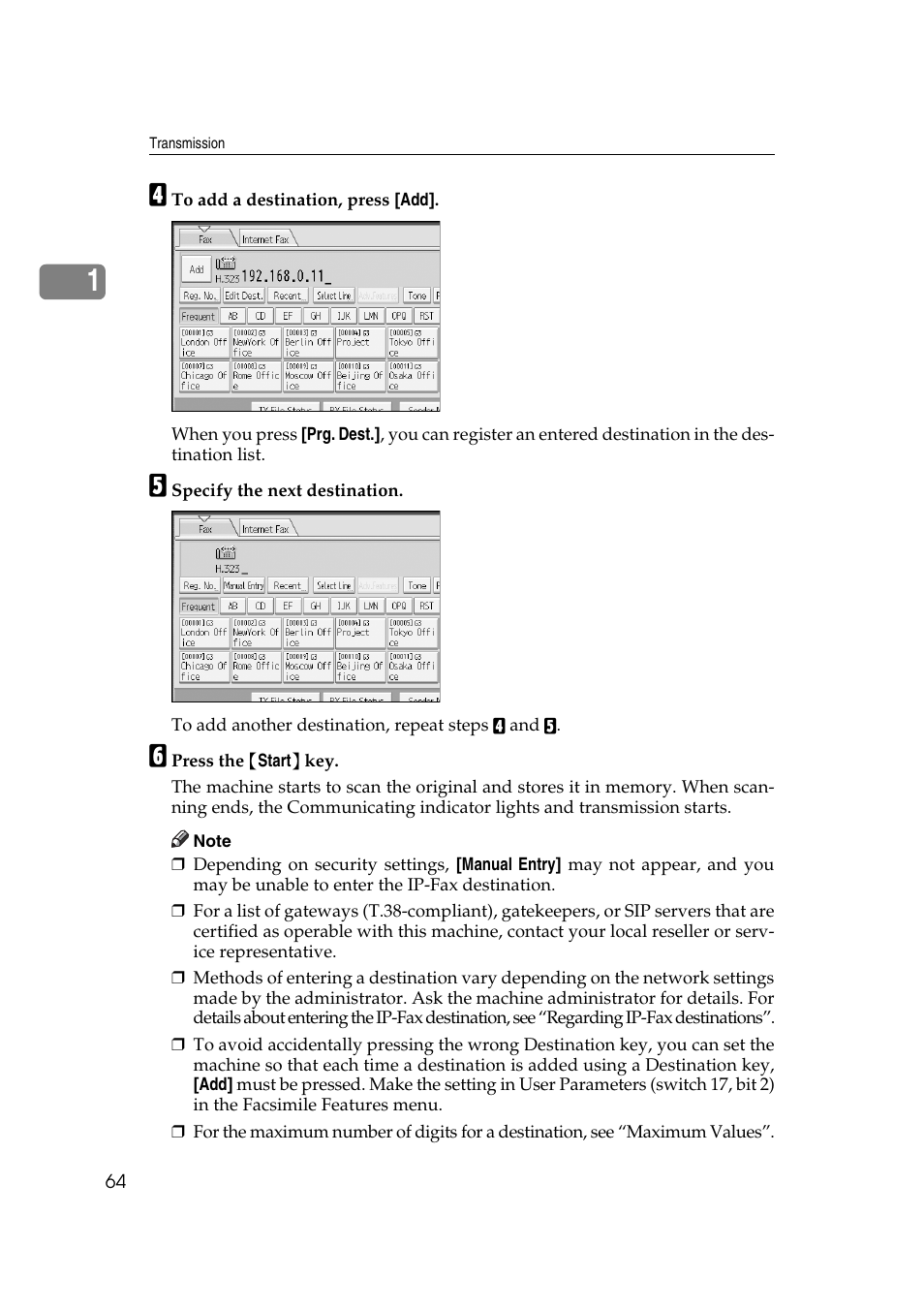 Ricoh 7500 User Manual | Page 74 / 292