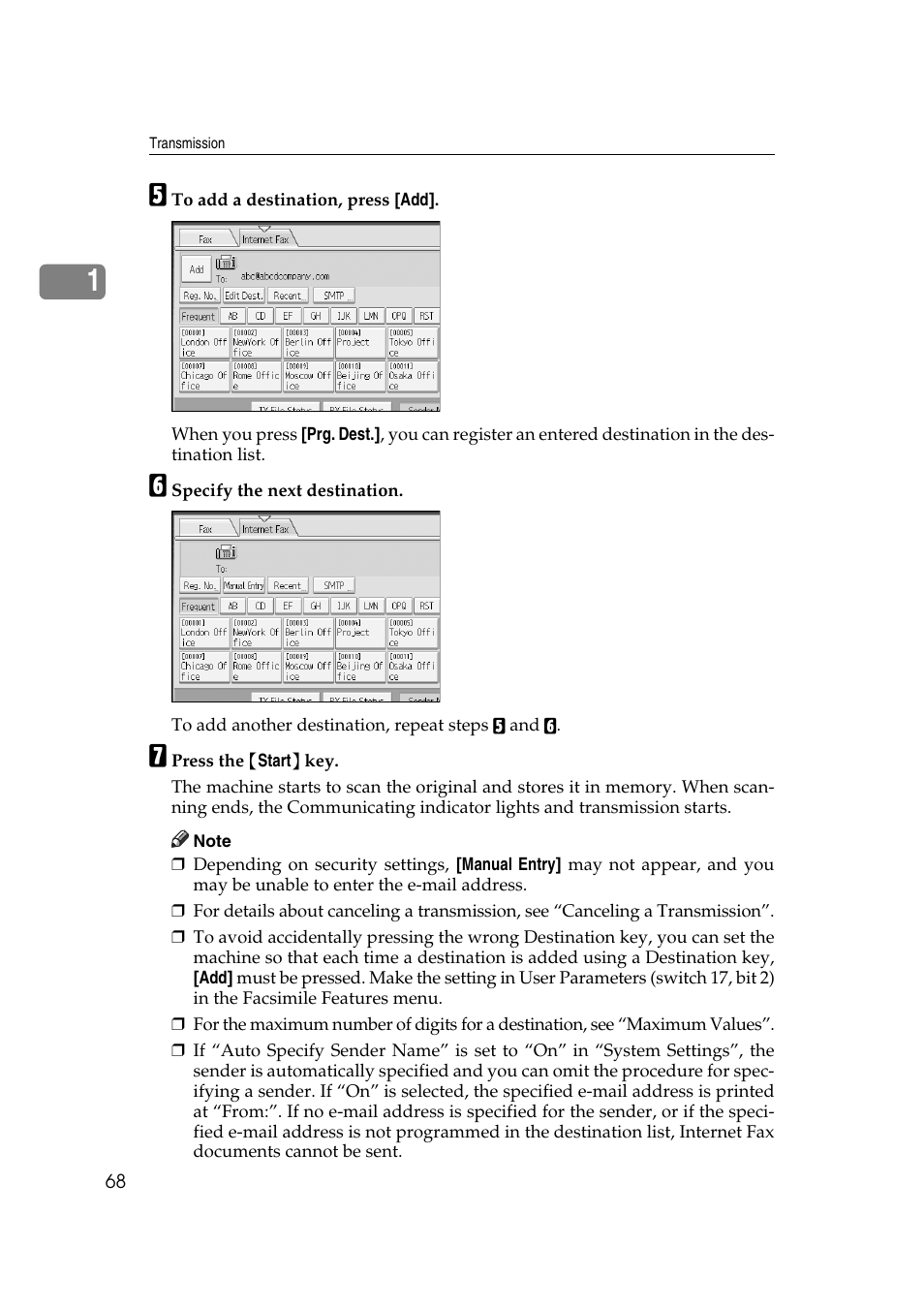 Ricoh 7500 User Manual | Page 78 / 292