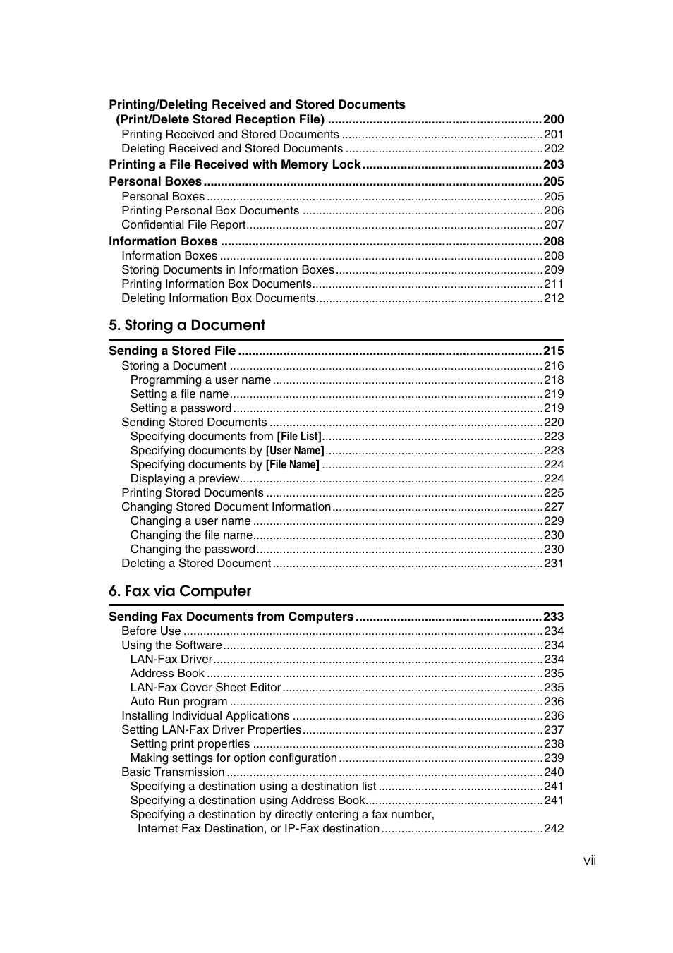 Ricoh 7500 User Manual | Page 9 / 292