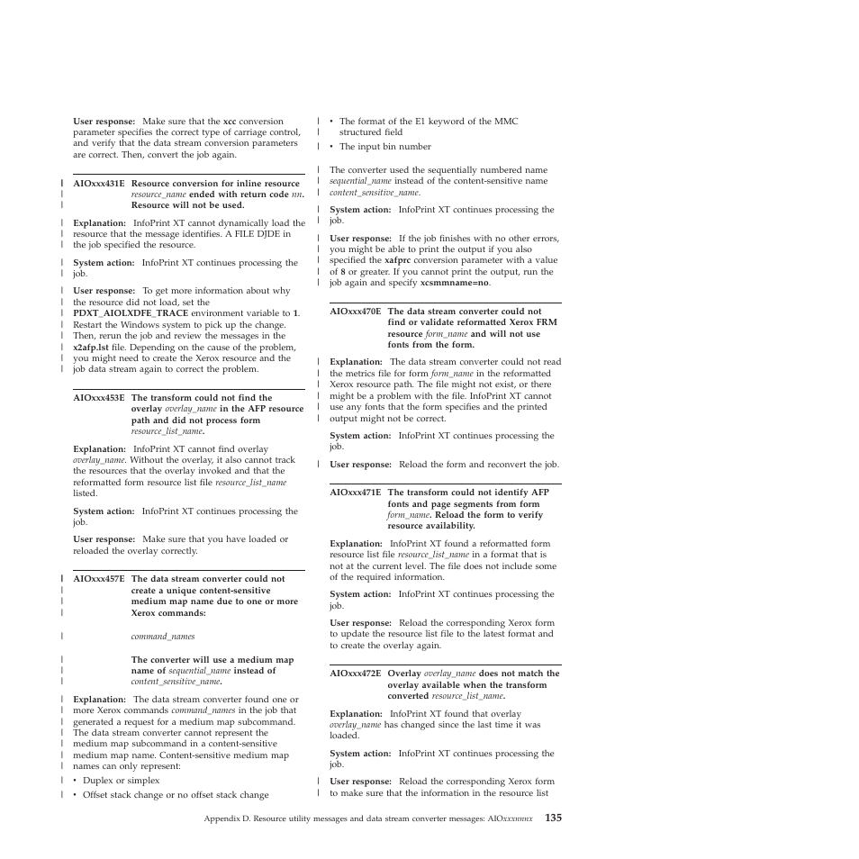 Ricoh INFOPRINT XT GLD0-0025-01 User Manual | Page 155 / 202