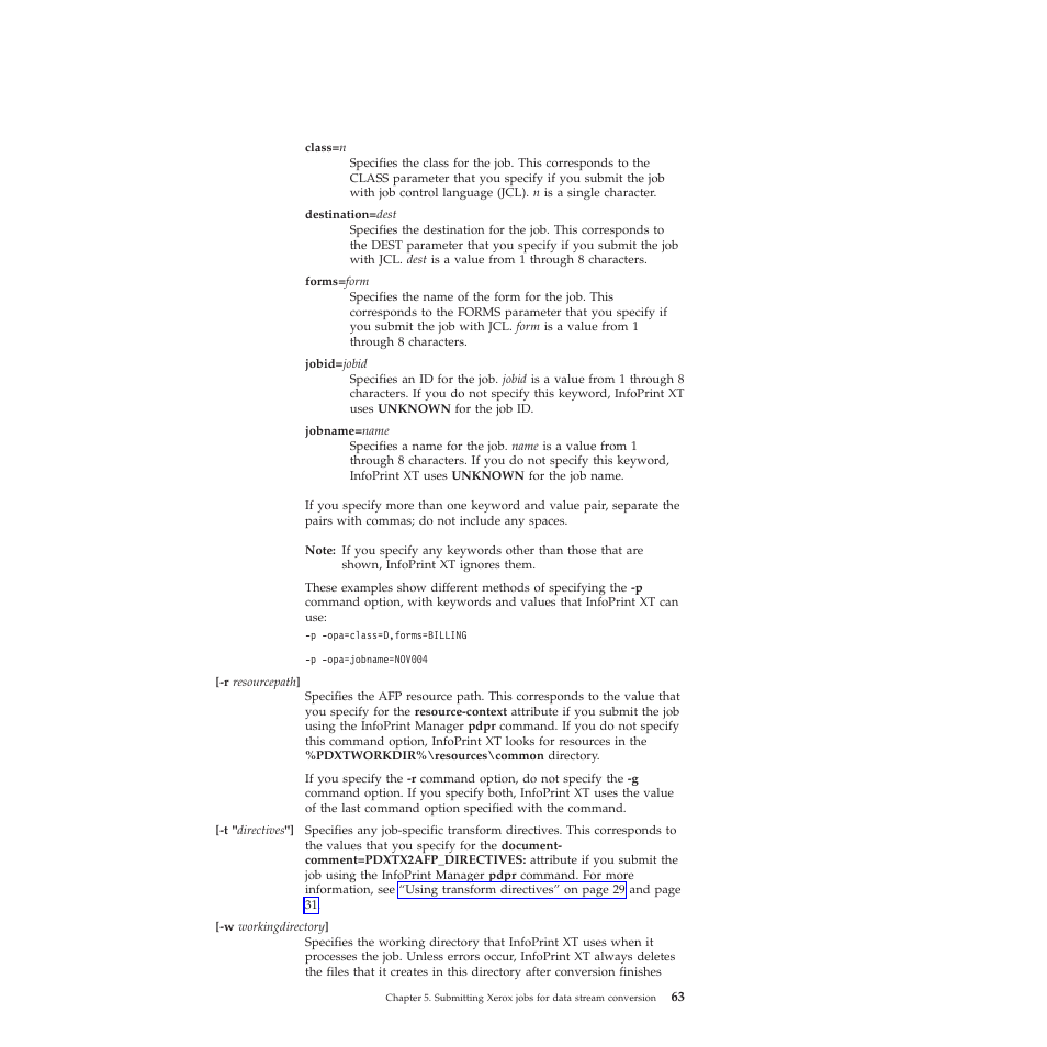 Ricoh INFOPRINT XT GLD0-0025-01 User Manual | Page 83 / 202
