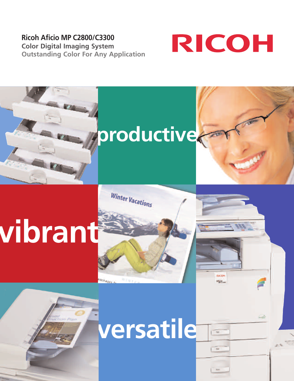 Ricoh Aficio MP C2800 User Manual | 8 pages