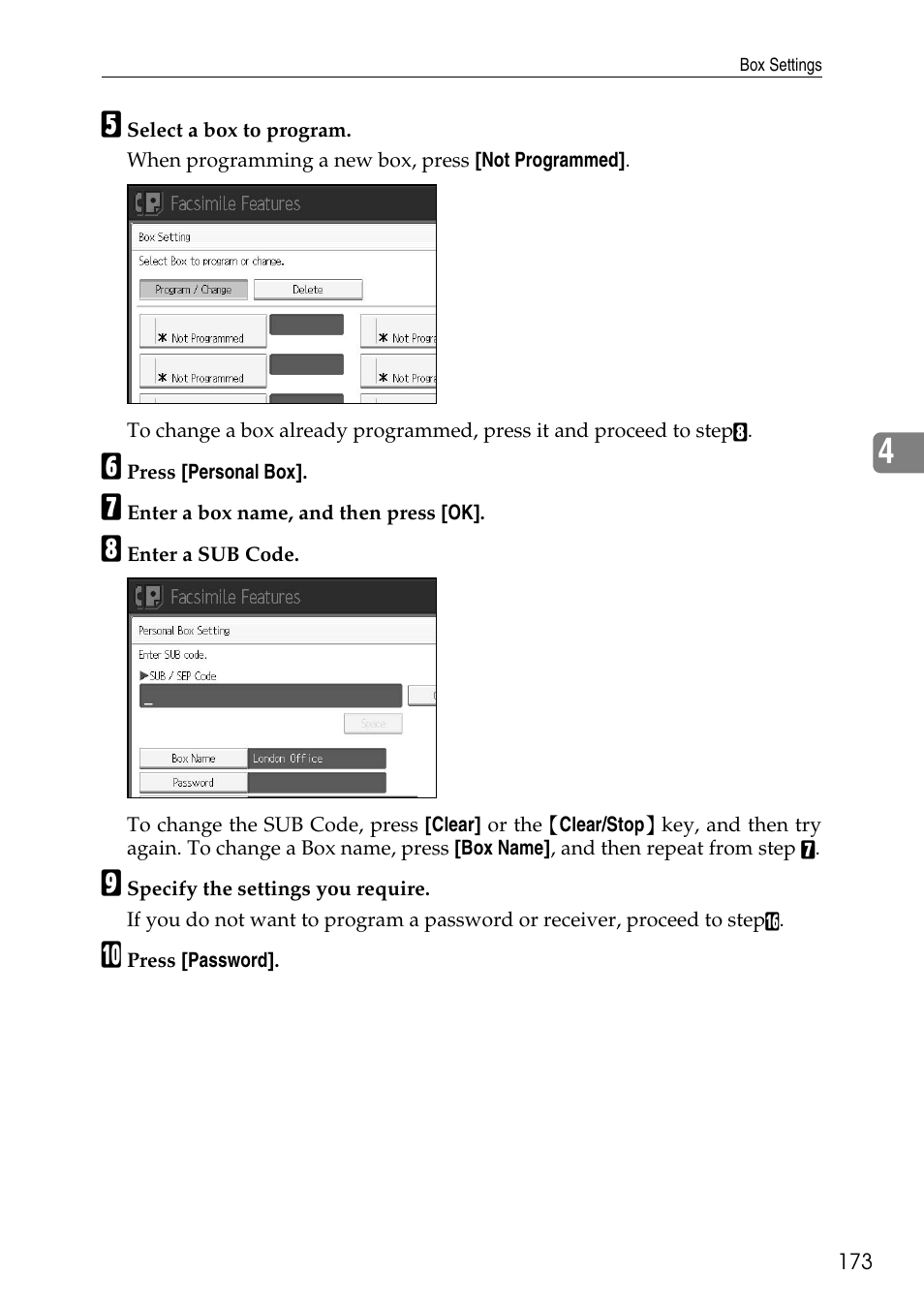 Ricoh LD435c User Manual | Page 181 / 325