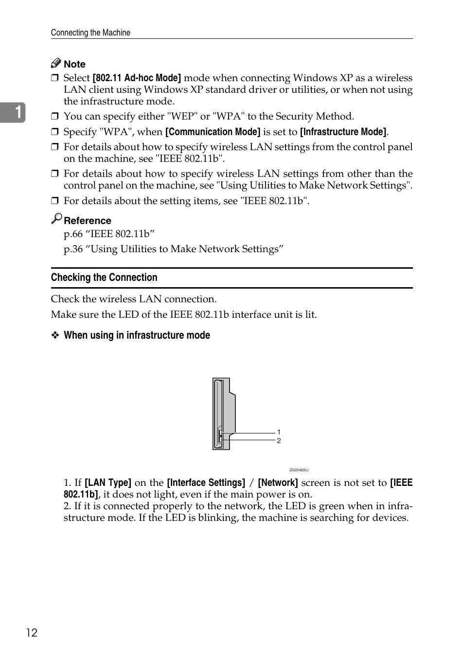 Checking the connection | Ricoh LD435c User Manual | Page 20 / 325