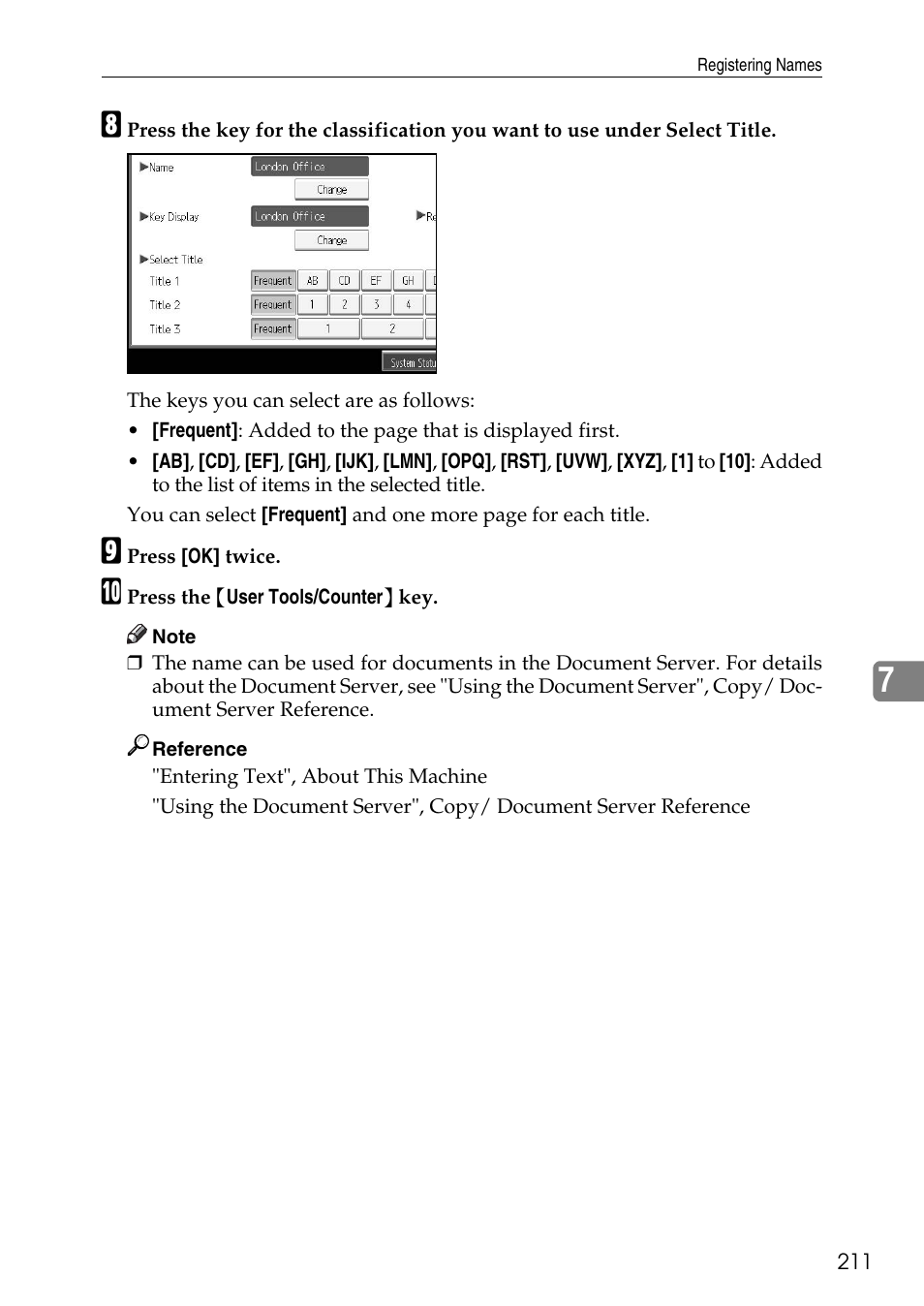 Ricoh LD435c User Manual | Page 219 / 325