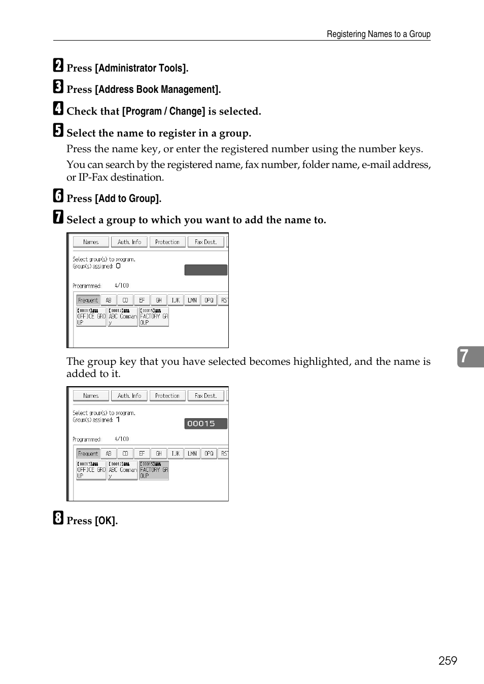 Ricoh LD435c User Manual | Page 267 / 325