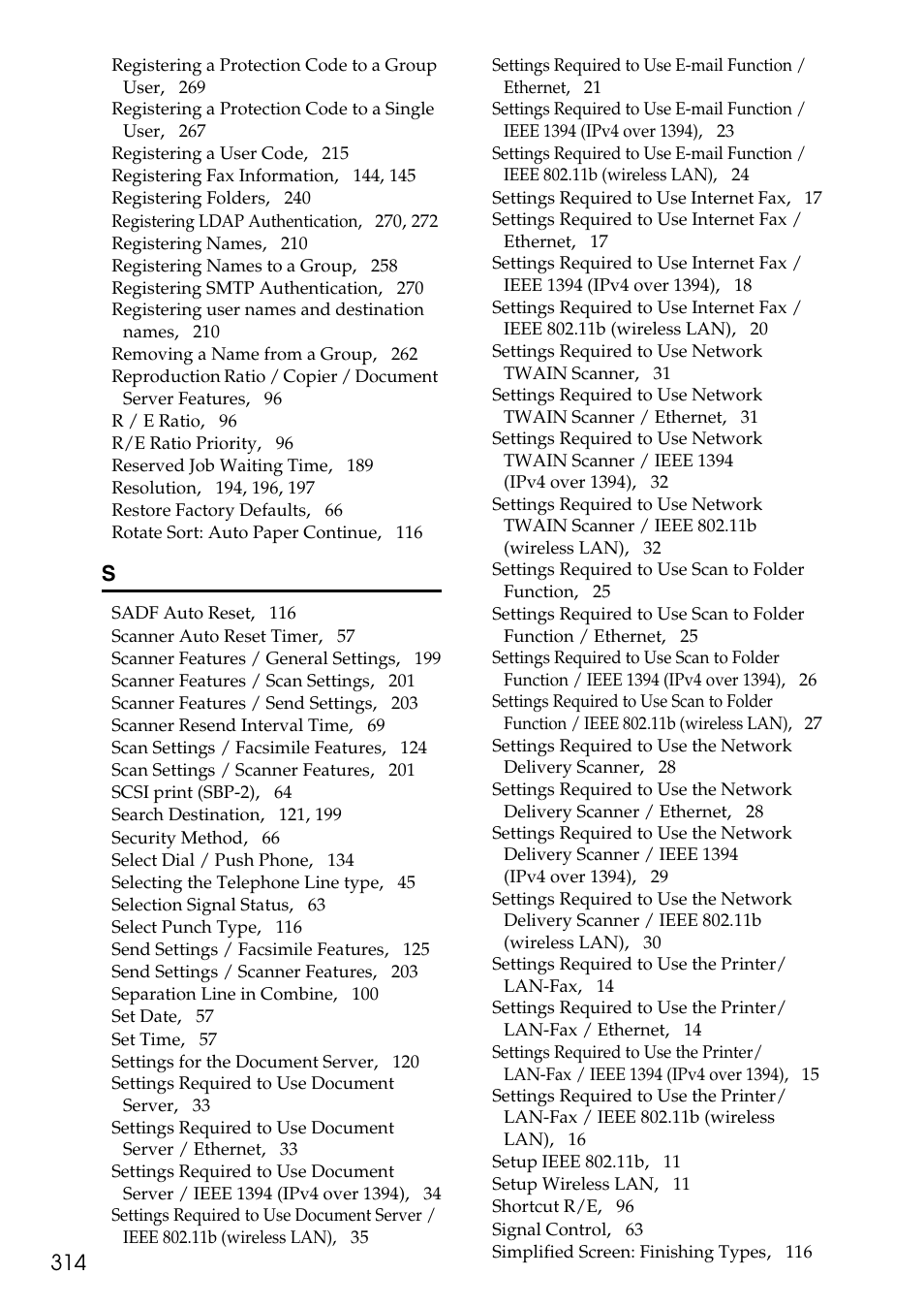 Ricoh LD435c User Manual | Page 322 / 325