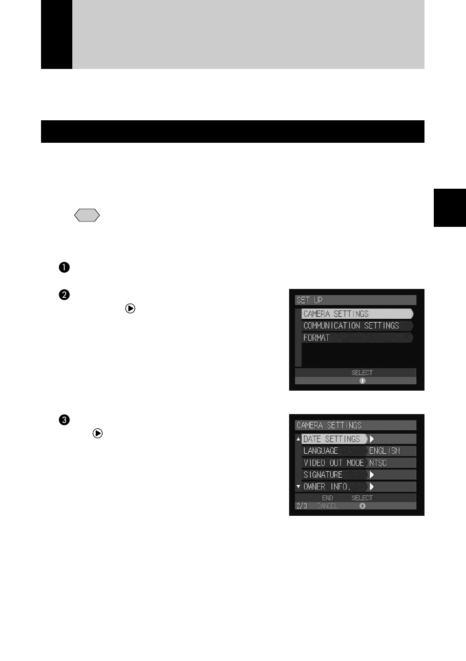 Registering the camera information, Setting the date and time | Ricoh CAMERA RDC-i500 User Manual | Page 33 / 154