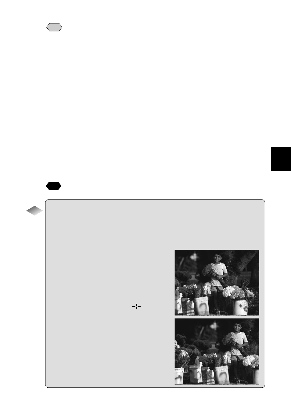 When focusing is difficult, Focus lock shooting | Ricoh CAMERA RDC-i500 User Manual | Page 51 / 154