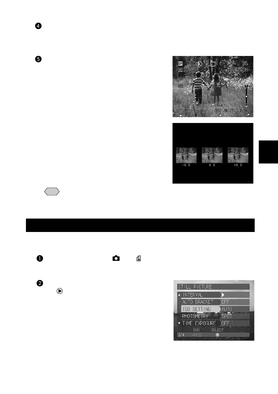 Changing the iso sensitivity (iso setting) | Ricoh CAMERA RDC-i500 User Manual | Page 77 / 154